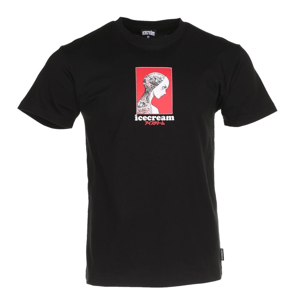 Ice Cream Whats On Your Mind Short Sleeve Tee Black MD